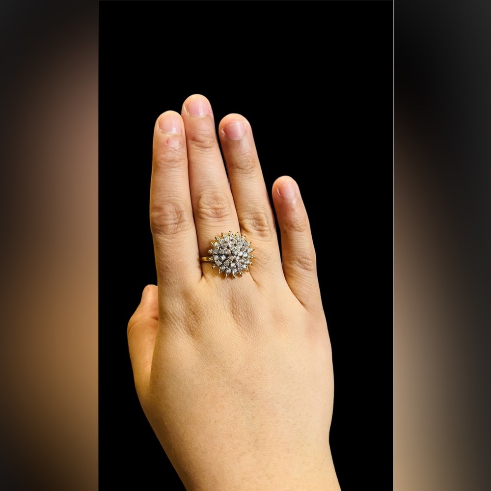 Diamond cut rings
